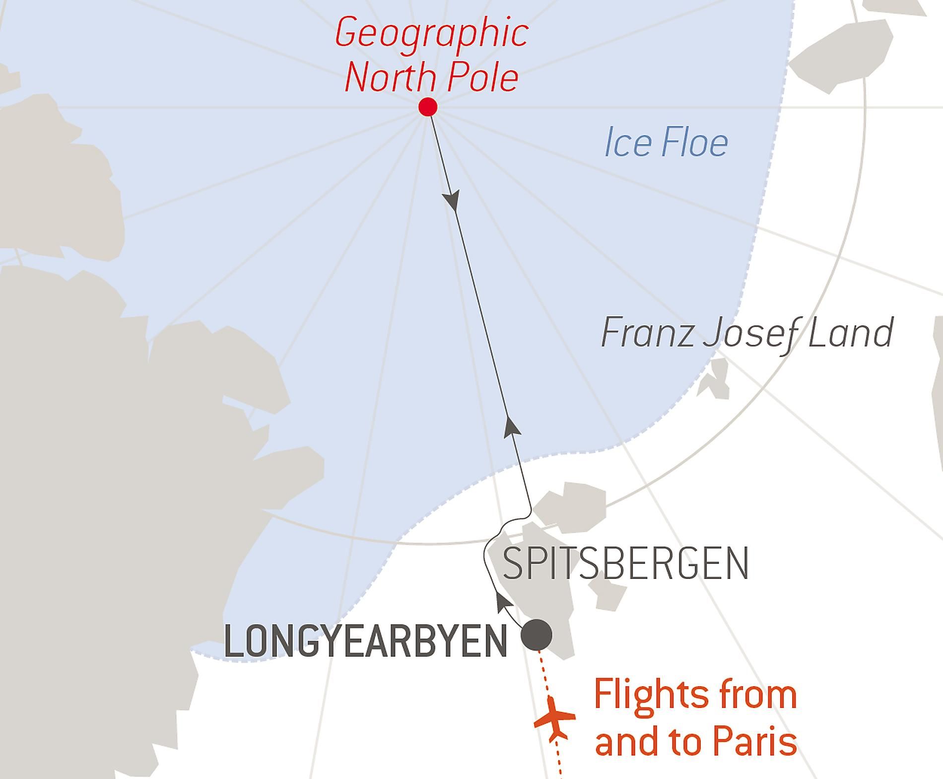 The Geographic North Pole